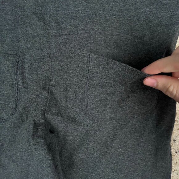 New Balance SweatPants Womens Medium Gray Stretch Athleisure Straight Leg - Picture 12 of 12